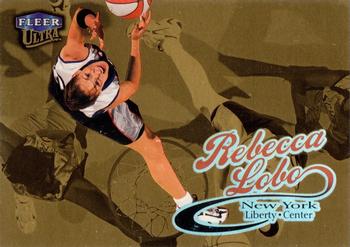 1999 Ultra WNBA - Gold Medallion #39G Rebecca Lobo Front