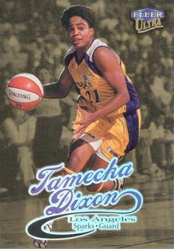 1999 Ultra WNBA - Gold Medallion #41G Tamecka Dixon Front