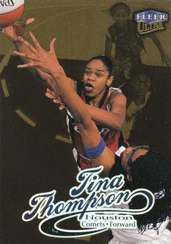 1999 Ultra WNBA - Gold Medallion #42G Tina Thompson Front