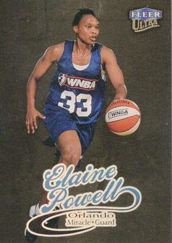 1999 Ultra WNBA - Gold Medallion #47G Elaine Powell Front