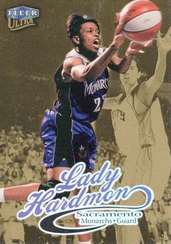 1999 Ultra WNBA - Gold Medallion #48G Lady Hardmon Front