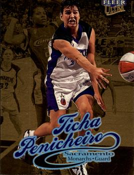 1999 Ultra WNBA - Gold Medallion #62G Ticha Penicheiro Front
