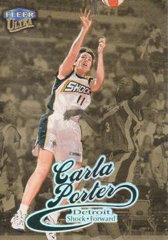 1999 Ultra WNBA - Gold Medallion #77G Carla Porter Front