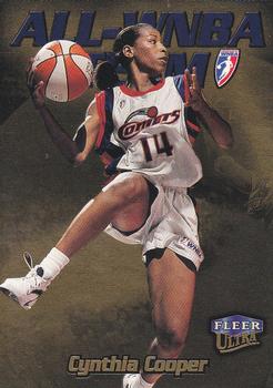 1999 Ultra WNBA - Gold Medallion #94G Cynthia Cooper Front
