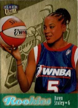 1999 Ultra WNBA - Gold Medallion #101G Dawn Staley Front