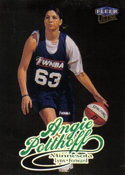 1999 Ultra WNBA - Gold Medallion #59G Angie Potthoff Front