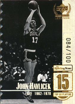 1998-99 Upper Deck Century Legends - Century Collection #15 John Havlicek Front