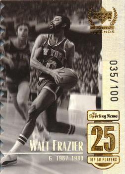 1998-99 Upper Deck Century Legends - Century Collection #25 Walt Frazier Front
