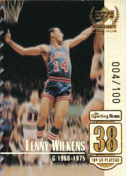 1998-99 Upper Deck Century Legends - Century Collection #38 Lenny Wilkens Front