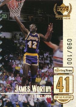 1998-99 Upper Deck Century Legends - Century Collection #41 James Worthy Front