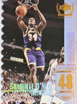 1998-99 Upper Deck Century Legends - Century Collection #48 Shaquille O'Neal Front