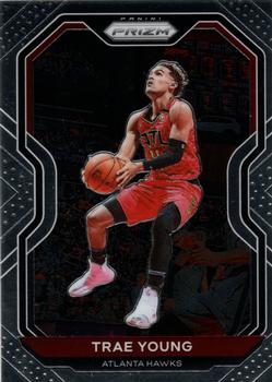 2020-21 Panini Prizm #64 Trae Young Front