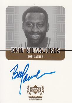 1998-99 Upper Deck Century Legends - Epic Signatures #BL Bob Lanier Front