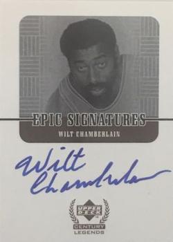 1998-99 Upper Deck Century Legends - Epic Signatures #WC Wilt Chamberlain Front