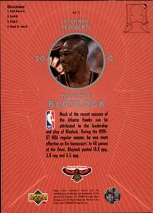 1997-98 Collector's Choice - NBA Miniatures #M1 Mookie Blaylock Back
