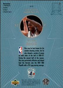 1997-98 Collector's Choice - NBA Miniatures #M3 Glen Rice Back