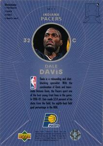 1997-98 Collector's Choice - NBA Miniatures #M11 Dale Davis Back