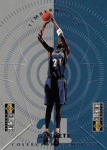 1997-98 Collector's Choice - NBA Miniatures #M16 Kevin Garnett Front