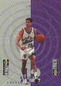 1997-98 Collector's Choice - NBA Miniatures #M27 John Stockton Front
