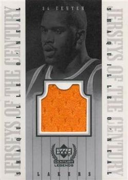 1998-99 Upper Deck Century Legends - Jerseys of the Century #SO Shaquille O'Neal Front