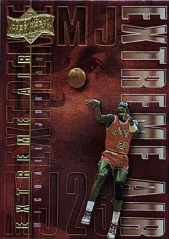1999 Upper Deck Michael Jordan Athlete of the Century - Extreme Air #EA1 Michael Jordan Front