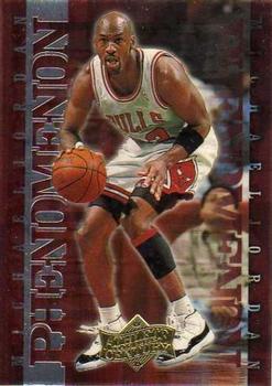 1999 Upper Deck Michael Jordan Athlete of the Century - MJ Phenomenon #P12 Michael Jordan Front