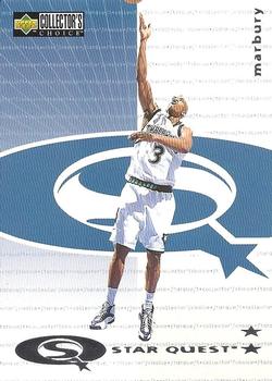 1997-98 Collector's Choice - StarQuest #SQ155 Stephon Marbury Front