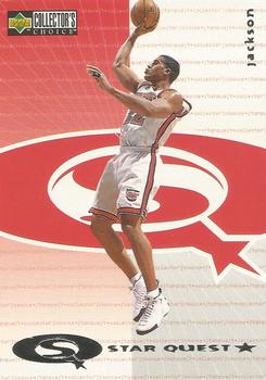 1997-98 Collector's Choice - StarQuest #SQ10 Jim Jackson Front