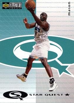 1997-98 Collector's Choice - StarQuest #SQ22 Anthony Mason Front