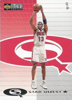 1997-98 Collector's Choice - StarQuest #SQ40 Kendall Gill Front