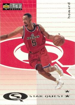 1997-98 Collector's Choice - StarQuest #SQ63 Juwan Howard Front