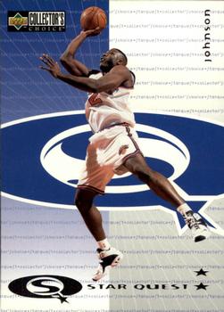 1997-98 Collector's Choice - StarQuest #SQ64 Larry Johnson Front