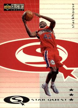 1997-98 Collector's Choice - StarQuest #SQ70 Jerry Stackhouse Front