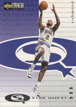 1997-98 Collector's Choice - StarQuest #SQ72 Mitch Richmond Front