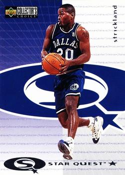 1997-98 Collector's Choice - StarQuest #SQ115 Erick Strickland Front