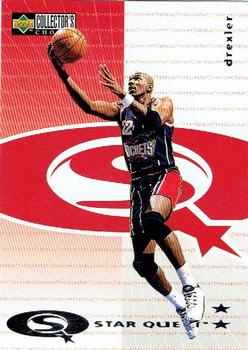 1997-98 Collector's Choice - StarQuest #SQ147 Clyde Drexler Front