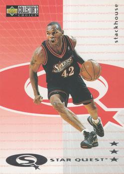 1997-98 Collector's Choice - StarQuest #SQ160 Jerry Stackhouse Front