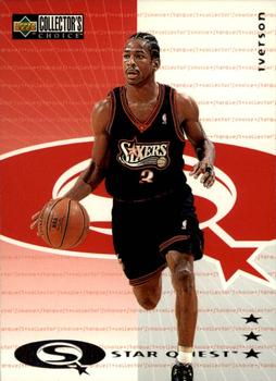 1997-98 Collector's Choice - StarQuest #SQ168 Allen Iverson Front