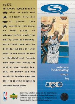 1997-98 Collector's Choice - StarQuest #SQ173 Anfernee Hardaway Back