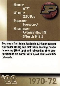 2000 AMA Purdue Boilermakers Legends Men #NNO Bob Ford Back