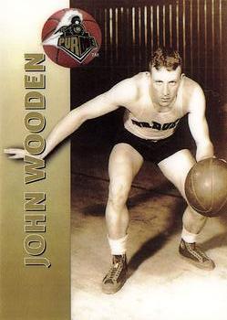 2000 AMA Purdue Boilermakers Legends Men #NNO John Wooden Front