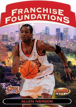 1999-00 Bowman's Best - Franchise Foundations #FF1 Allen Iverson Front