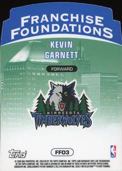 1999-00 Bowman's Best - Franchise Foundations #FF3 Kevin Garnett Back