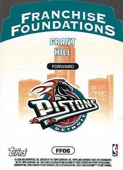 1999-00 Bowman's Best - Franchise Foundations #FF6 Grant Hill Back