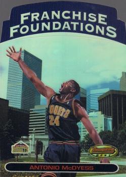 1999-00 Bowman's Best - Franchise Foundations #FF13 Antonio McDyess Front