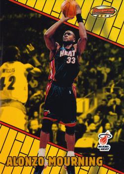 1999-00 Bowman's Best - Refractors #15 Alonzo Mourning Front