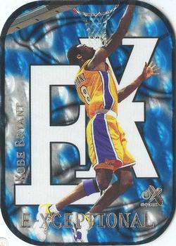 1999-00 E-X - E-Xceptional Blue #10XC Kobe Bryant Front