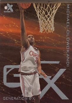 1999-00 E-X - Generation E-X #1GX Michael Olowokandi Front
