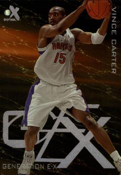 1999-00 E-X - Generation E-X #5GX Vince Carter Front