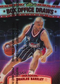 1999-00 Finest - Box Office Draws Refractors #BOD5 Charles Barkley Front